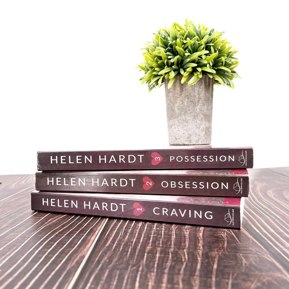 Helen Hardt STEEL BROTHERS Saga Book Series Lot CRAVING OBSESSION POSSESSION
